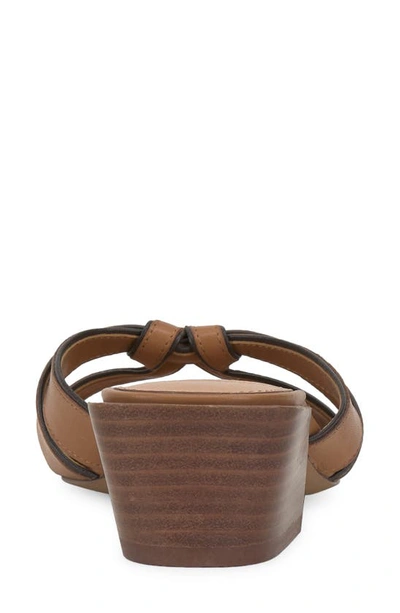 Vince Camuto Selaries Slide Sandal In Golden Walnut