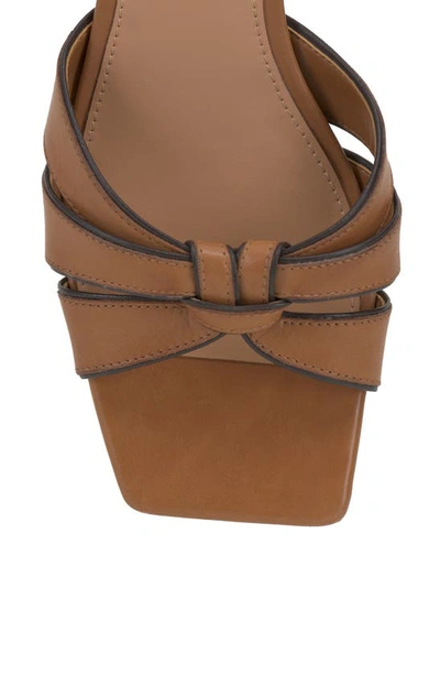 Vince Camuto Selaries Slide Sandal In Golden Walnut