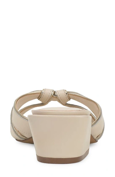 Vince Camuto Selaries Slide Sandal In Warm Vanilla