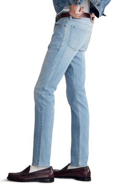 Shop Madewell Coolmax® Denim Edition Slim Jeans In Homeway Wash