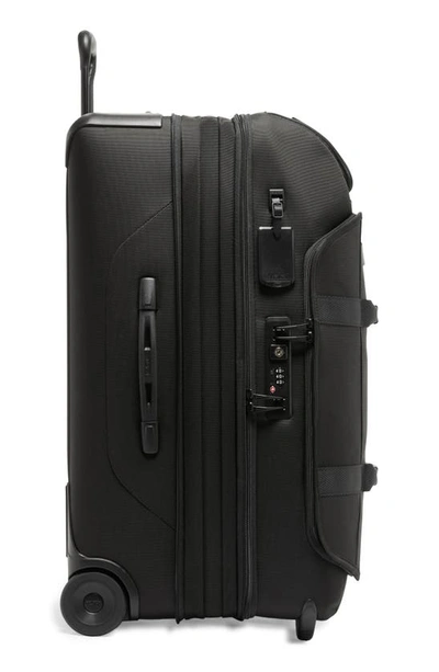 Tumi Wheeled Double Entry Duffle Bag In Black