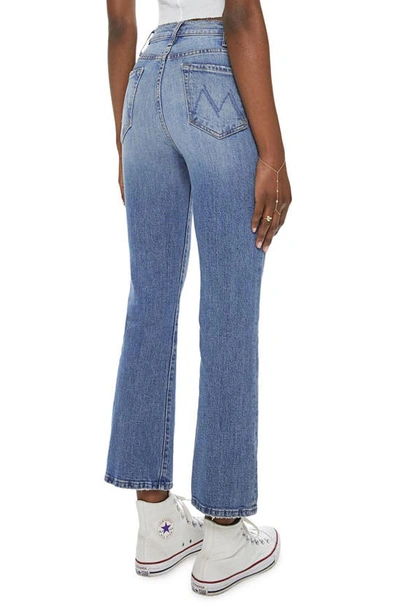 Shop Mother The Hustler Ankle Flare Jeans In Scenic Route