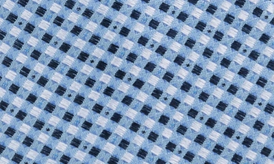 Shop Wrk Neat Silk Tie In Blue