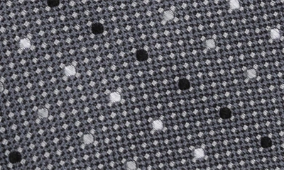 Shop Wrk W.r.k Multi Dot Silk Tie In Grey