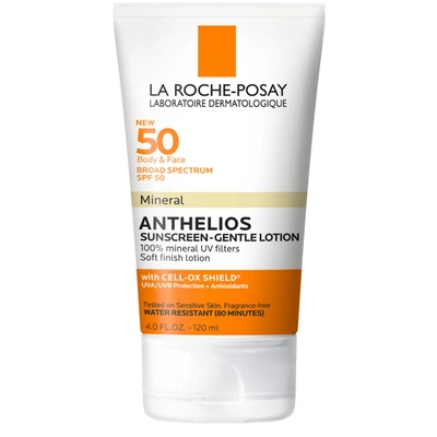 Shop La Roche-posay Anthelios Gentle Mineral Sunscreen Lotion Spf 50 In 4 Fl oz