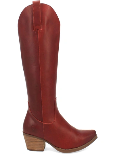 Shop Dingo Bonanza Womens Leather Pointed Toe Cowboy, Western Boots In Black