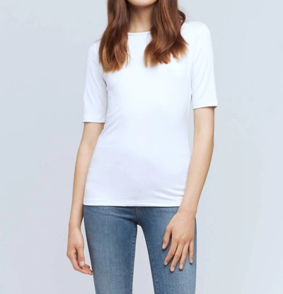 Shop L Agence Casey Tee In White