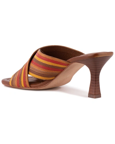 Shop Seychelles Fleet Leather Sandal In Multi