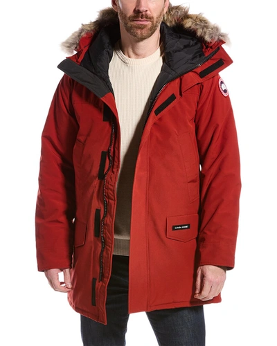 Shop Canada Goose Langford Fusion Fit Down Parka In Red