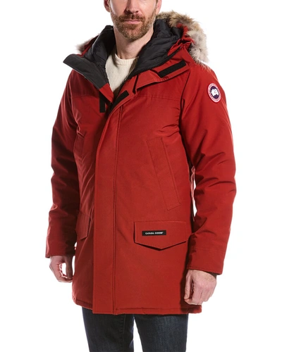 Shop Canada Goose Langford Fusion Fit Down Parka In Red