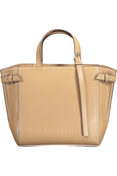 Handbag Calvin Klein Brown in Not specified - 27069384