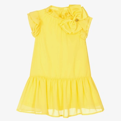 Shop Angel's Face Girls Yellow Chiffon Dress