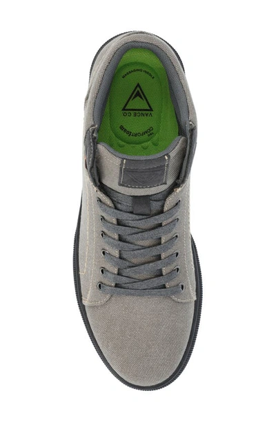 Vance Co. Vance Co Justin High Top Sneaker In Light Grey