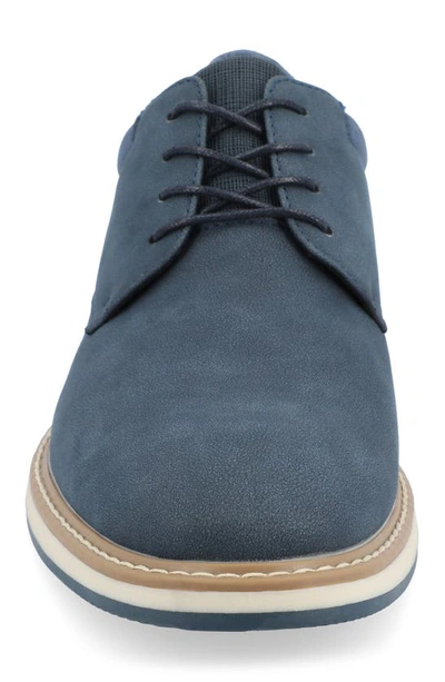 Vance Co. Hodges Mens Round Closed Toe Loafers In Blue