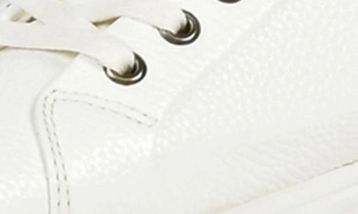 Shop Vance Co. Robby Vegan Leather Casual Sneaker In White