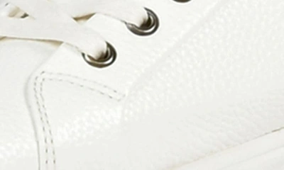 Shop Vance Co. Vance Co Robby Vegan Leather Casual Sneaker In White