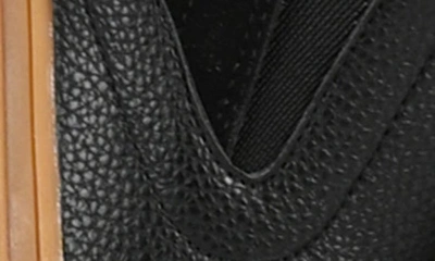 Shop Vance Co. Vance Co Wendall Vegan Leather Slip-on Sneaker In Black