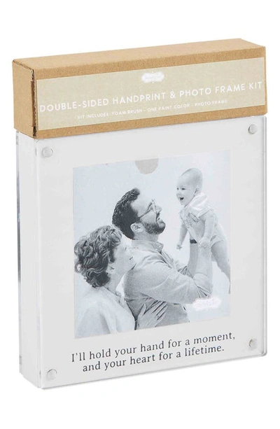 Shop Mud Pie Baby Handprint Photo Frame Kit In White