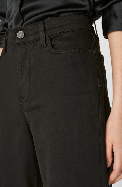 Frame Le Palazzo Crop Jeans In Film Noir