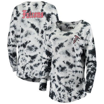 : New Era Men's Black Atlanta Falcons Tie-Dye Long