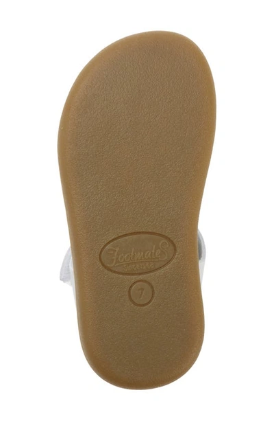 Shop Footmates Tide Waterproof Sandal In White Micro