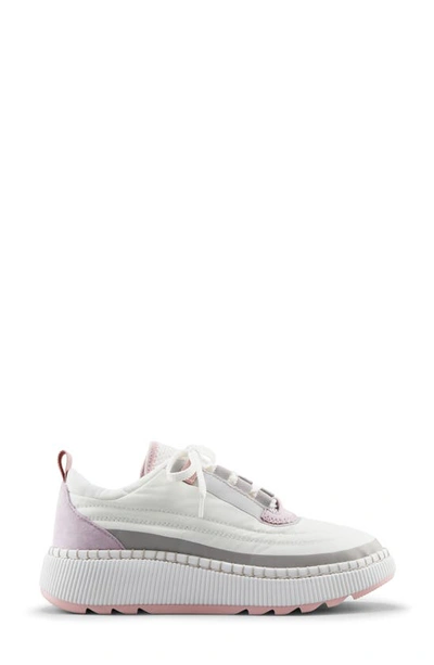 Shop Cougar Sayah Waterproof Sneaker In White-lavender