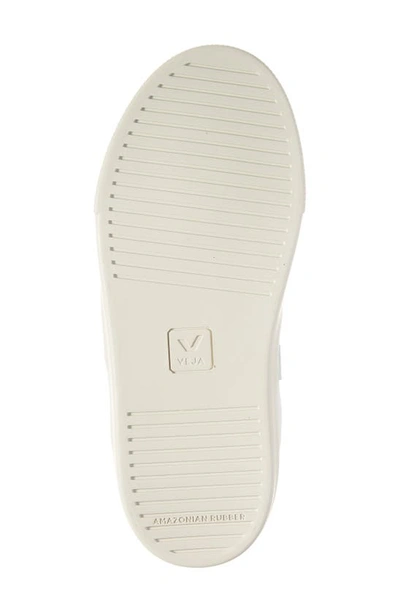 Veja Small Esplar Laces In Extra White Matcha Lavander