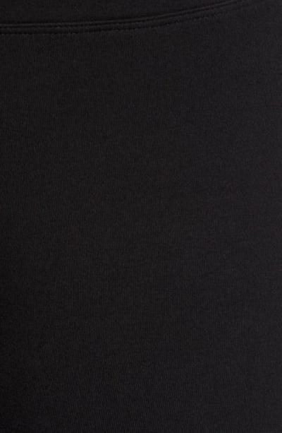 Lyssé Flattering Cotton Leggings In Black