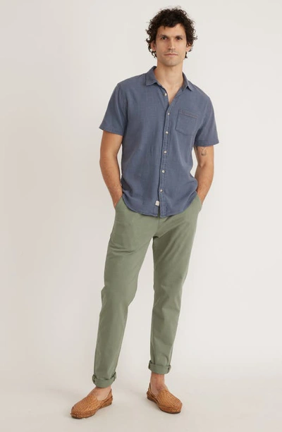 Shop Marine Layer Slim Fit Saturday Pants In Vetiver