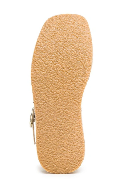 Shop Bernardo Footwear Mallorca Espadrille Platform Sandal In Champagne
