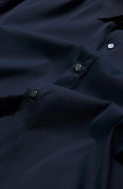 Shop John Varvatos Slim Fit Button-up Shirt In Navy