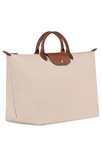 Longchamp Travel Bag L Le Pliage Original In Beige | ModeSens