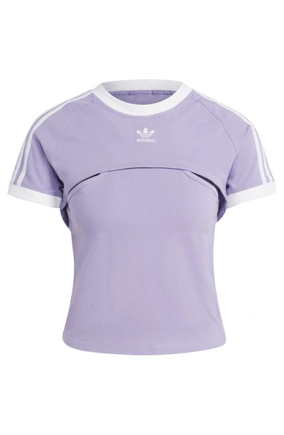 Adidas Originals Always Original Recycled Polyester T-shirt In Magic Lilac  | ModeSens