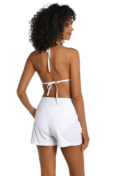 La Blanca 3-inch Board Shorts In White
