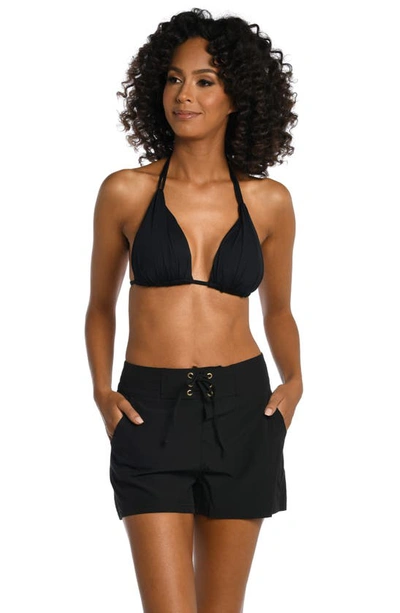 La Blanca 4-inch Board Shorts In Black