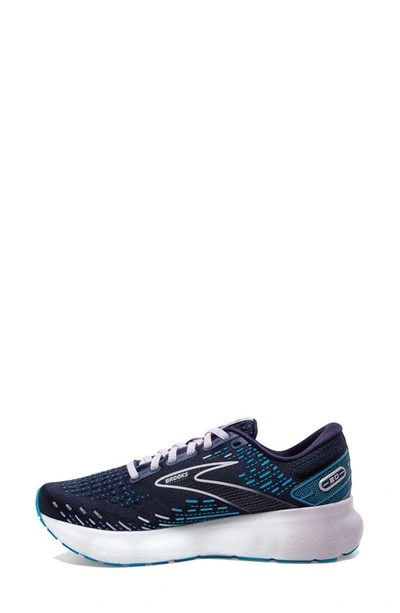 Shop Brooks Glycerin 20 Running Shoe In Peacoat/ Ocean/ Pastel Lilac