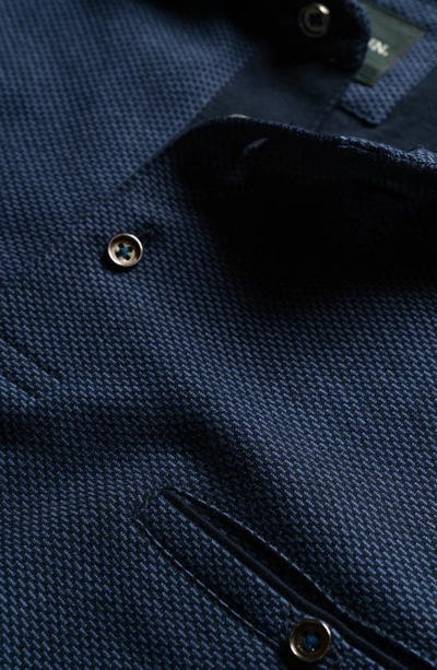 Shop Rodd & Gunn Kelson Original Fit Jacquard Cotton Polo In Bluebell