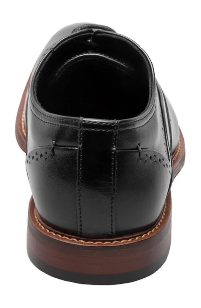 Shop Stacy Adams Macarthur Wing Oxford In Black Smooth