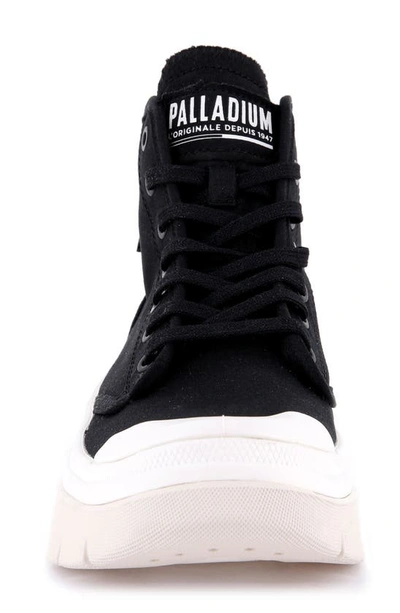 Shop Palladium Pallawave High Top Sneaker In Black/ Marshmallow