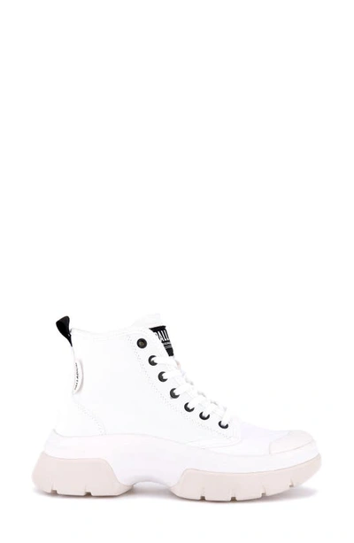 Palladium Pallawave High Top Sneaker In Star White