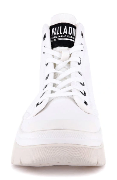 Shop Palladium Pallawave High Top Sneaker In Star White