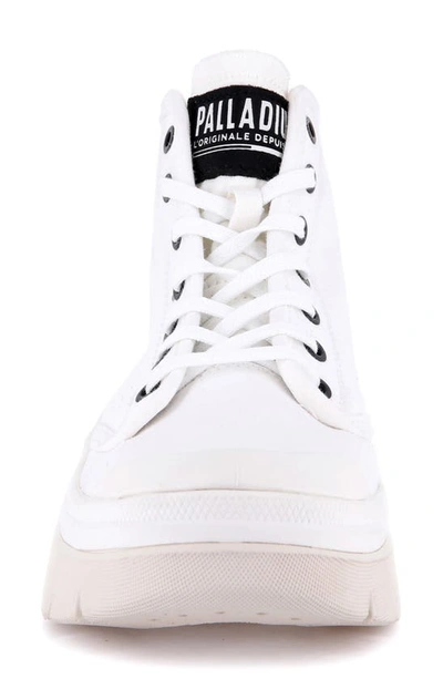 Palladium Pallawave High Top Sneaker In Star White