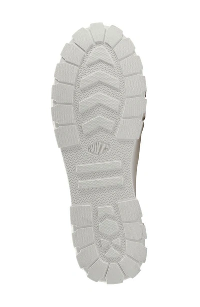 Shop Palladium Pallatower Lo Platform Sneaker In Star White