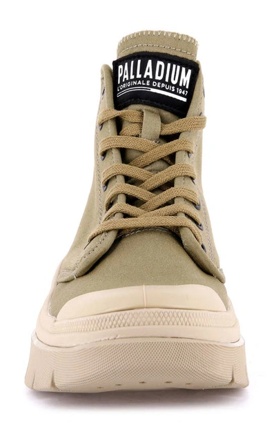 Shop Palladium Pallawave High Top Sneaker In Olive