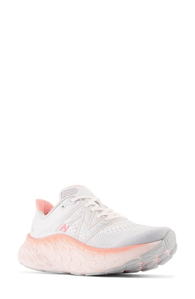 Shop New Balance Fresh Foam Mor Running Shoe In Quartz Grey/ Washed Pink