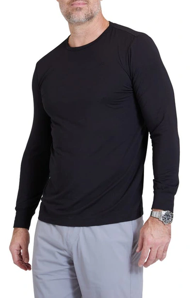 Shop Redvanly Russell Long Sleeve T-shirt In Tuxedo