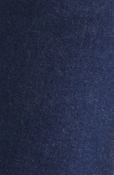 Re/done Super High Drainpipe Zip-hem Jeans In Rigid Like