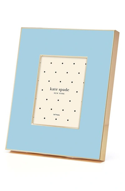 Shop Kate Spade Make It Pop 5 X 7 Picture Frame In Blue