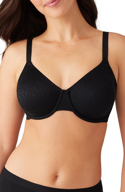Wacoal Superbly Smooth Seamless Bra In Black