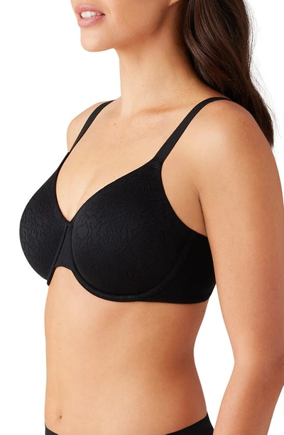Wacoal Superbly Smooth Seamless Bra In Black